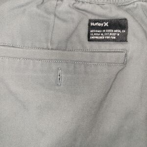 MENS Hurley Light Gray Casual Khaki Pants